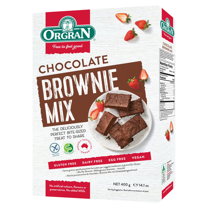 Orgran Chocolate Brownie Mix 400g