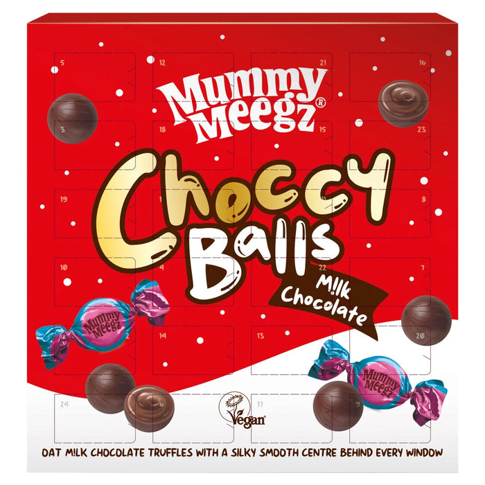 Mummy Meegz Choccy Balls Advent Calendar 288g (cold)