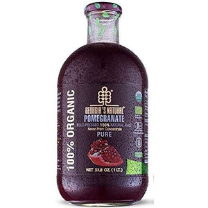 Georgia's Natural Organic 100% Pomegranate Juice 1L