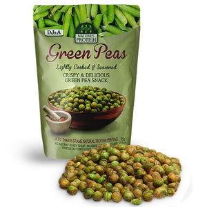 DJ&A Green Pea Snacks 75g