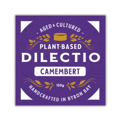 Dilectio Vegan Camembert Cheese 150g (cold)