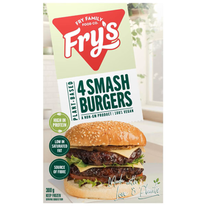 Frys Smash Beef-Style Burgers 4pk 300g (cold)