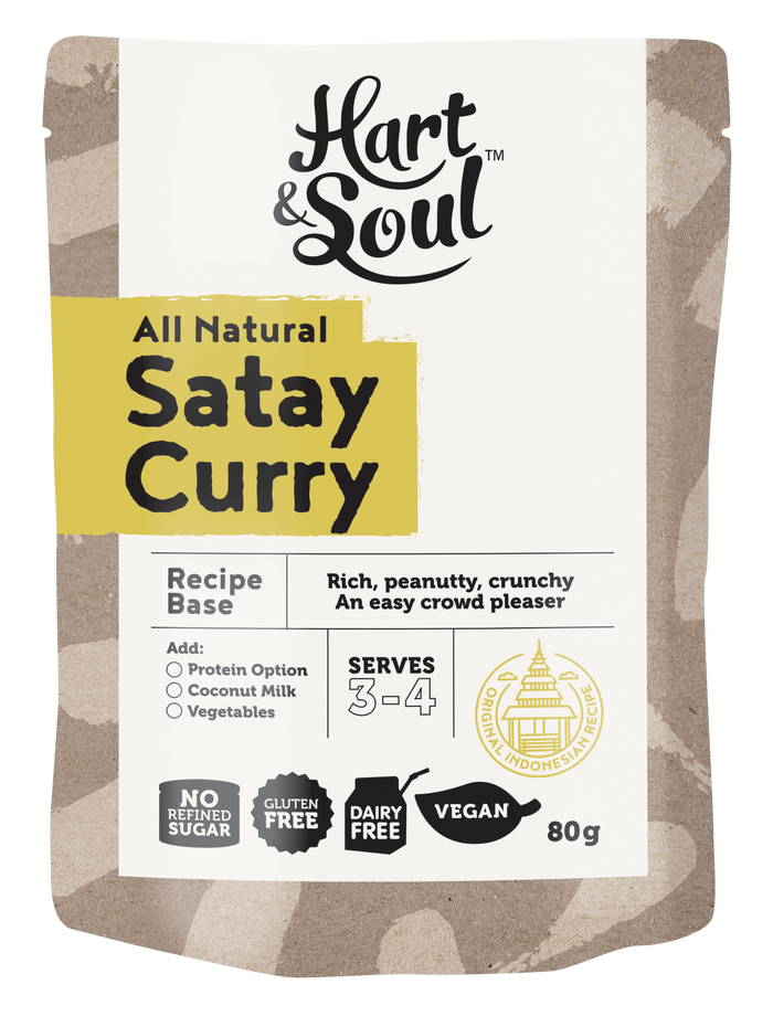 Hart & Soul Recipe Base - Satay Curry 80g