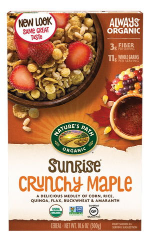 Nature's Path Organic Sunrise Crunchy Maple 300g