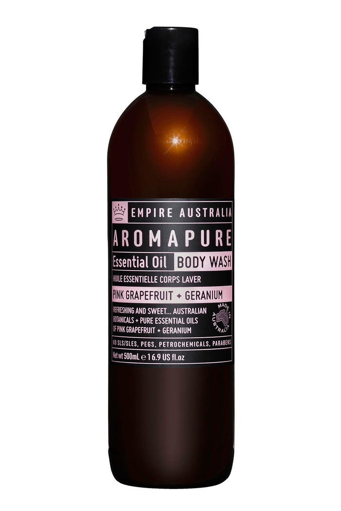 Aromapure Body Wash - Pink Grapefruit & Geranium 500ml