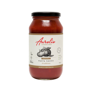 Aurelio Pasta Sauce - Arrabbiata Organic 500g