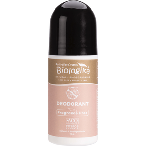 Biologika Deodorant - Roll On Fragrance Free 70ml