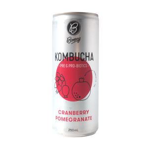 Bonsoy Kombucha - Cranberry Pomegranate 250ml
