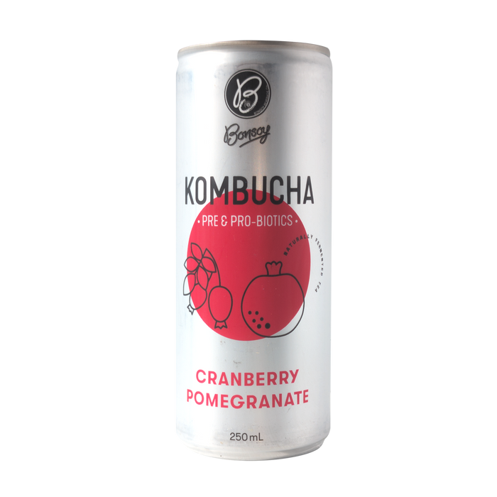 Bonsoy Kombucha - Cranberry Pomegranate 250ml