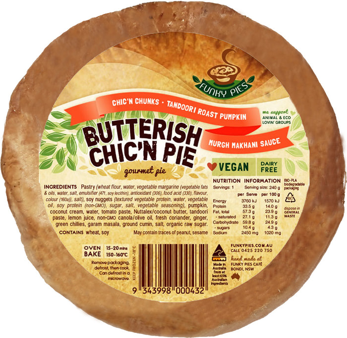 Funky Pies - Butterish Chic'n (cold)