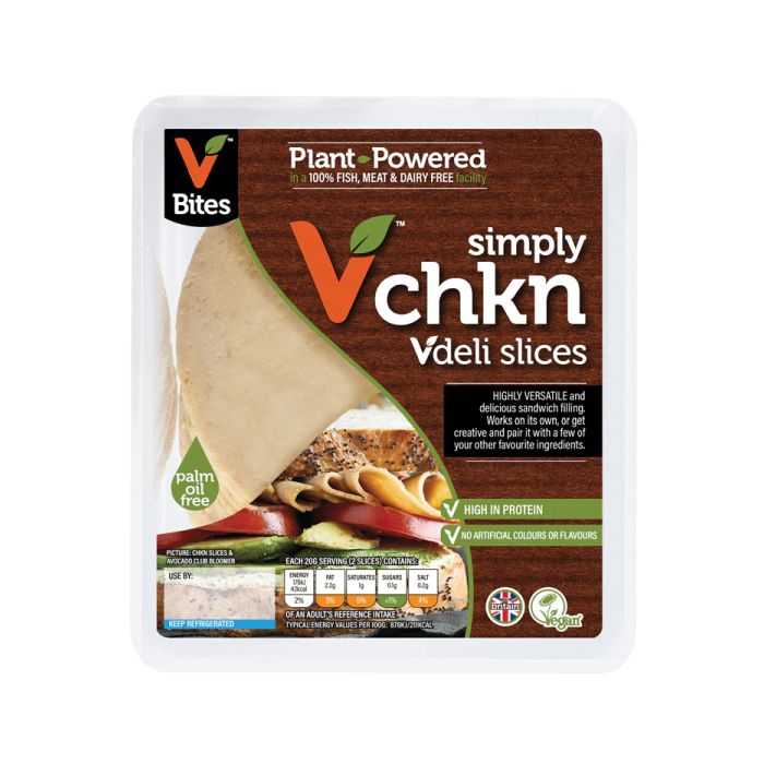 VBites Chicken Slices 100g (cold)