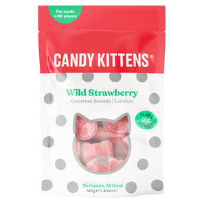 Candy Kittens Sweets - Wild Strawberry 140g