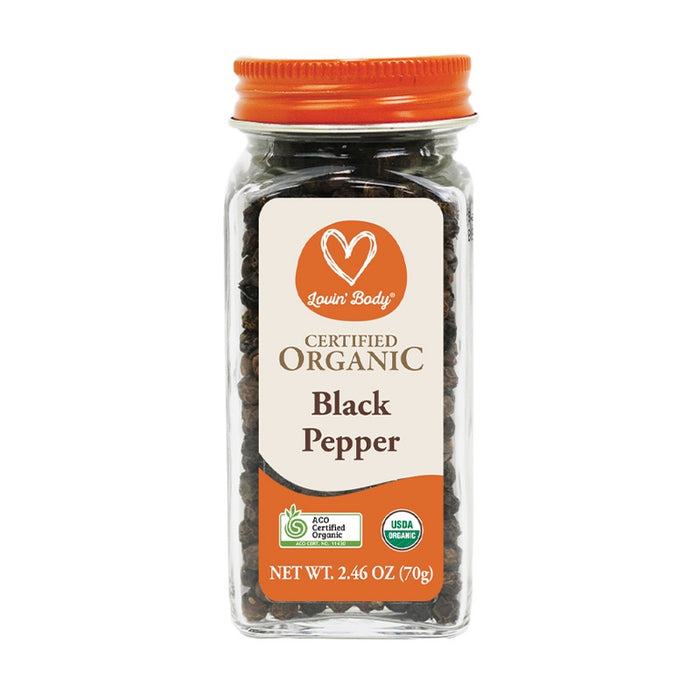 Lovin Body Herbs & Spices - Pepper Black Whole 70g