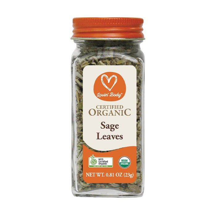 Lovin Body Herbs & Spices - Sage Leaves Crushed 23g