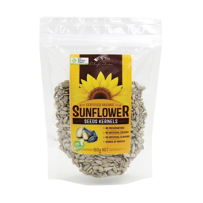 Chefs Choice Organic Seeds - Sunflower Kernels 160g