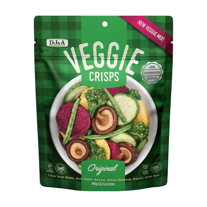 DJ&A Veggie Crisps Original 90g