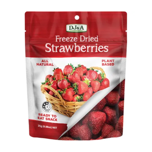 DJ&A Freeze Dried Strawberries 25g