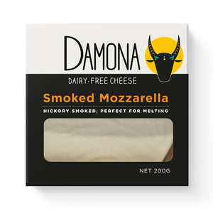 Damona Smoked Vegan Mozzarella Cheese (cold)