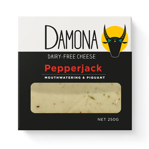 Damona Vegan Pepperjack Cheese (cold)