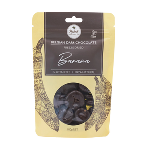 Naked Chocolate Co Dark Chocolate Freeze Dried Banana 100g