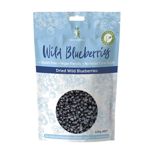 Dr Superfoods Dried Wild Blueberries 125g