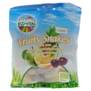 Eco Vital Fruity Snakes 100g