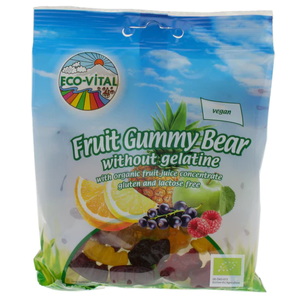 Eco Vital Fruit Gummy Bears 100g