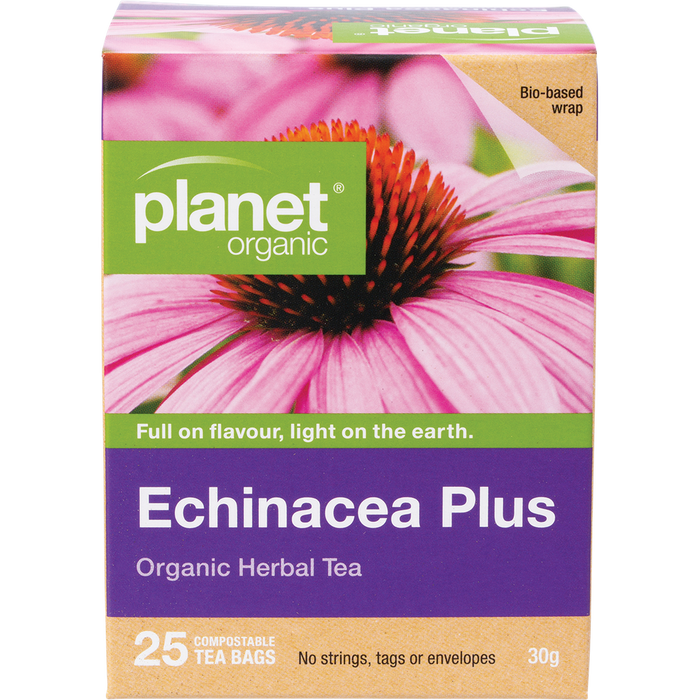 Planet Organic Echinacea Plus Herbal Tea 25pk