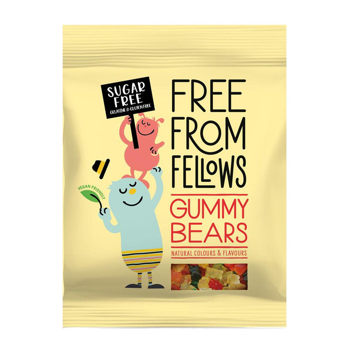Free From Fellows Sugar-free Gummy Bears 100g