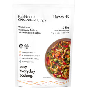 Harvest B Dehydrated Chickenless Strips - Makes 1kg