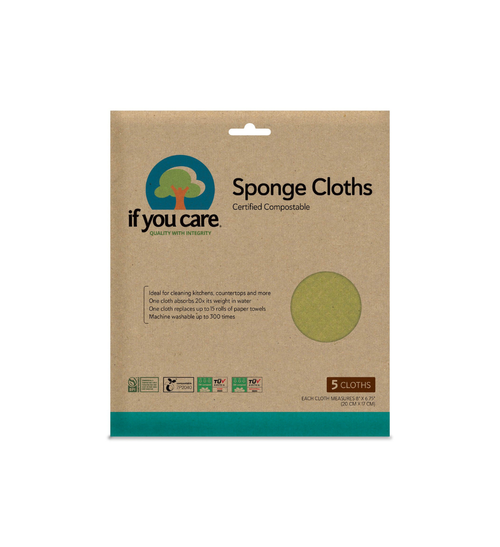 If You Care Sponge Cloth 5 pack