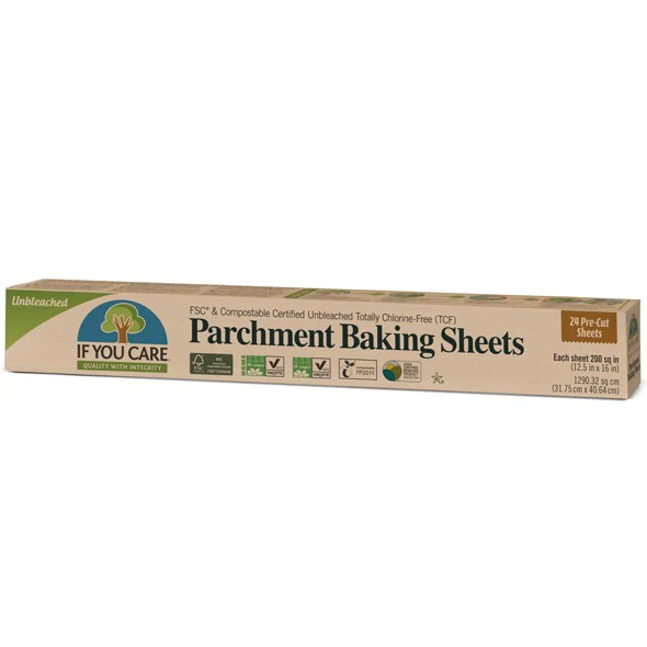 If You Care Parchment Baking Paper Sheets 24 sheets