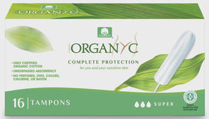 Organyc Super Tampons 16pk
