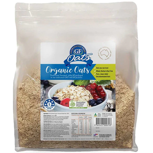 Gloriously Free Oats - Certified Organic 2kg