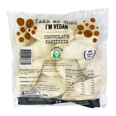 Green Lion Pastizzi - Chocolate 500g (cold)