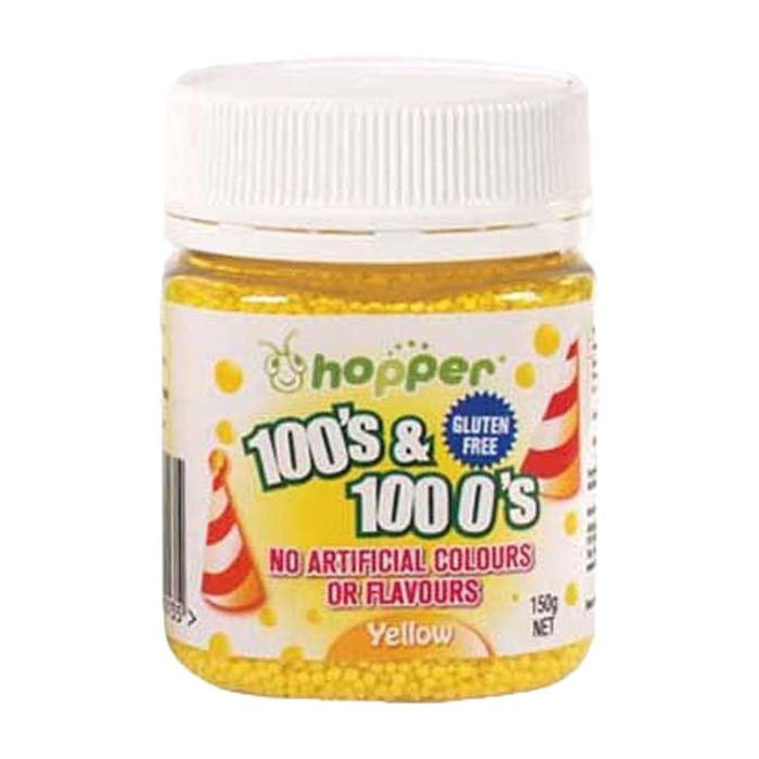 Hopper Hundreds & Thousands Yellow 150g