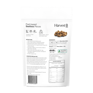 Harvest B Dehydrated Beefless Pieces - Makes 1kg