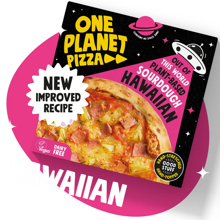 One Planet Vegan Pizza - Hawaiian 350g (cold)