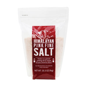 Chefs Choice Salt - Himalayan Pink Fine Pouch 1kg
