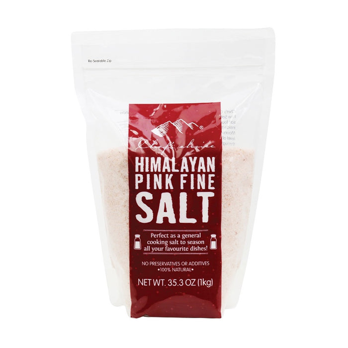 Chefs Choice Salt - Himalayan Pink Fine Pouch 1kg