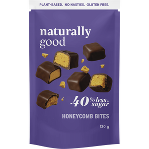 Naturally Good Chocolate Honeycomb Bites 120g (cold)