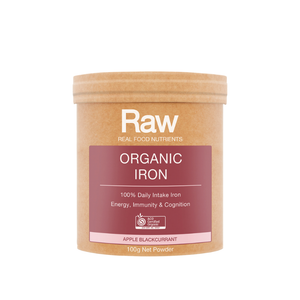 Amazonia Organic Iron Apple Blackcurrant 100g