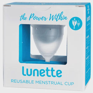 LUNETTE Reusable Menstrual Cup Model 1 - Clear