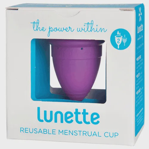 LUNETTE Reusable Menstrual Cup Model 2 - Violet