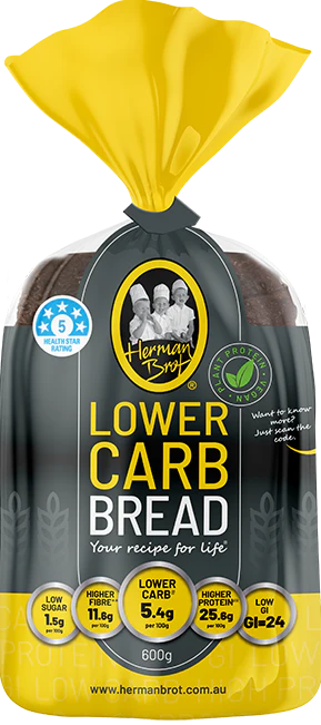 Herman Brot Bread - Lower Carb 600g (cold)