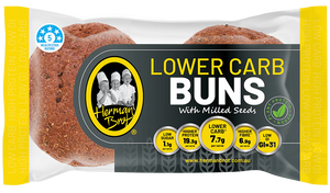 Herman Brot Bread - Lower Carb Buns 2pk 140g (cold)