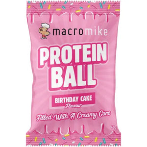 Macro Mike Protein Indulgence Bar Birthday Cake 50g
