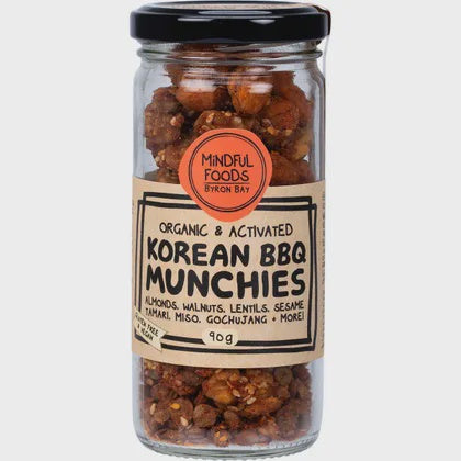 Mindful Foods Korean BBQ Munchies Organic & Activated 90g