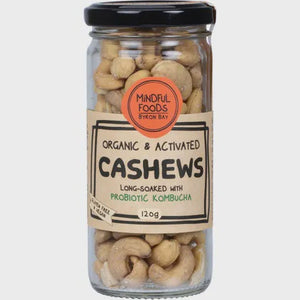 Mindful Foods Cashews Organic & Activated 120g