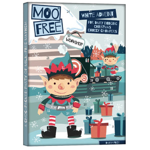Moo Free White Chocolate Advent Calendar 70g (cold)